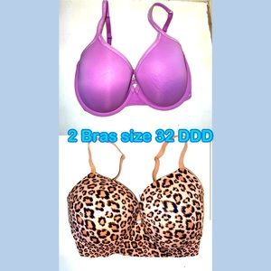 2 Victoria’s Secret Bras size 32DDD